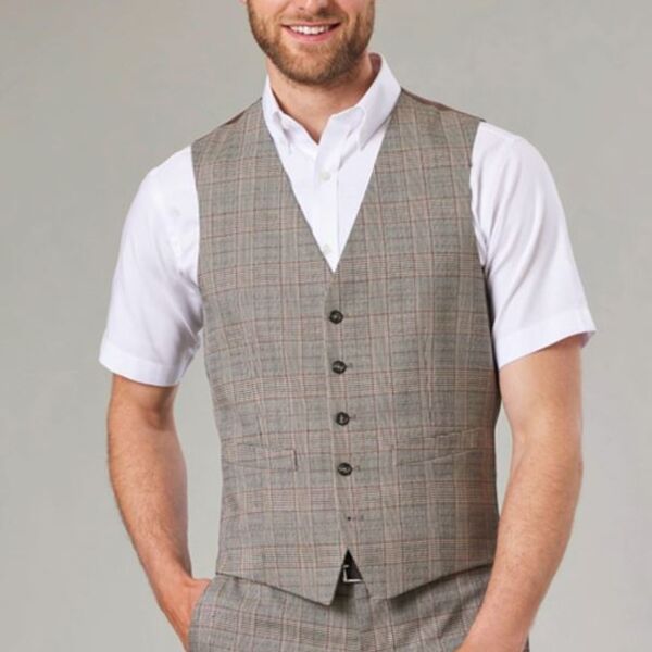 Emilio Check Waistcoat Thumbnail
