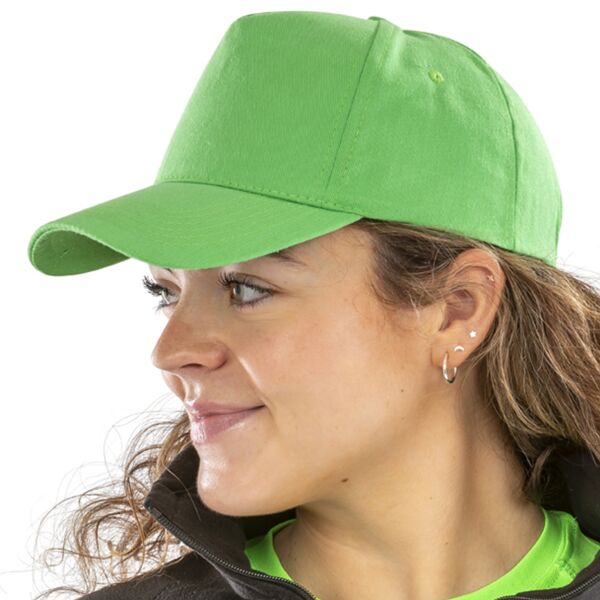 Result Boston 5 Panel Printers Cap Thumbnail