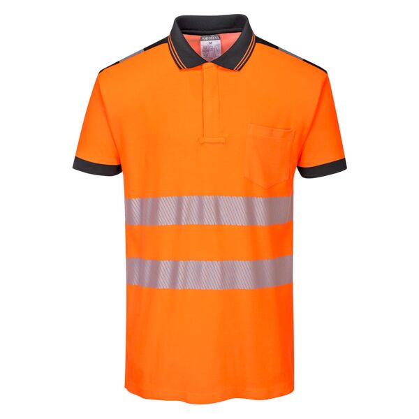 PW3 Hi-Vis Cotton Comfort Polo Shirt S/S  Thumbnail